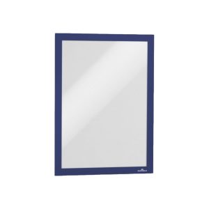 Durable DURAFRAME, Self-Adhesive Magnetic Frame A4, 2/pack, Blue