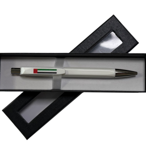CARAN d'ACHE 888 Ballpoint Pen INFINITE - UAE Flag Edition with Gift Box, White