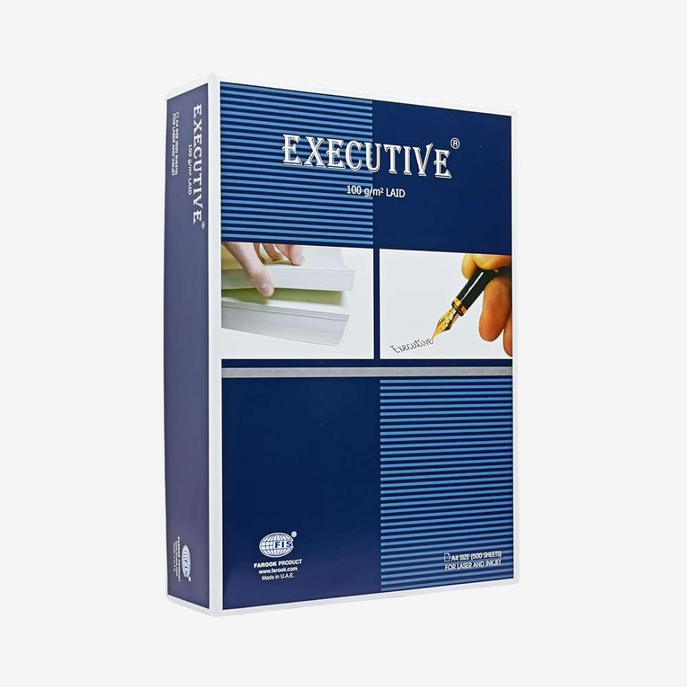 Executive Laid White Paper 100GSM A4 (FIS)