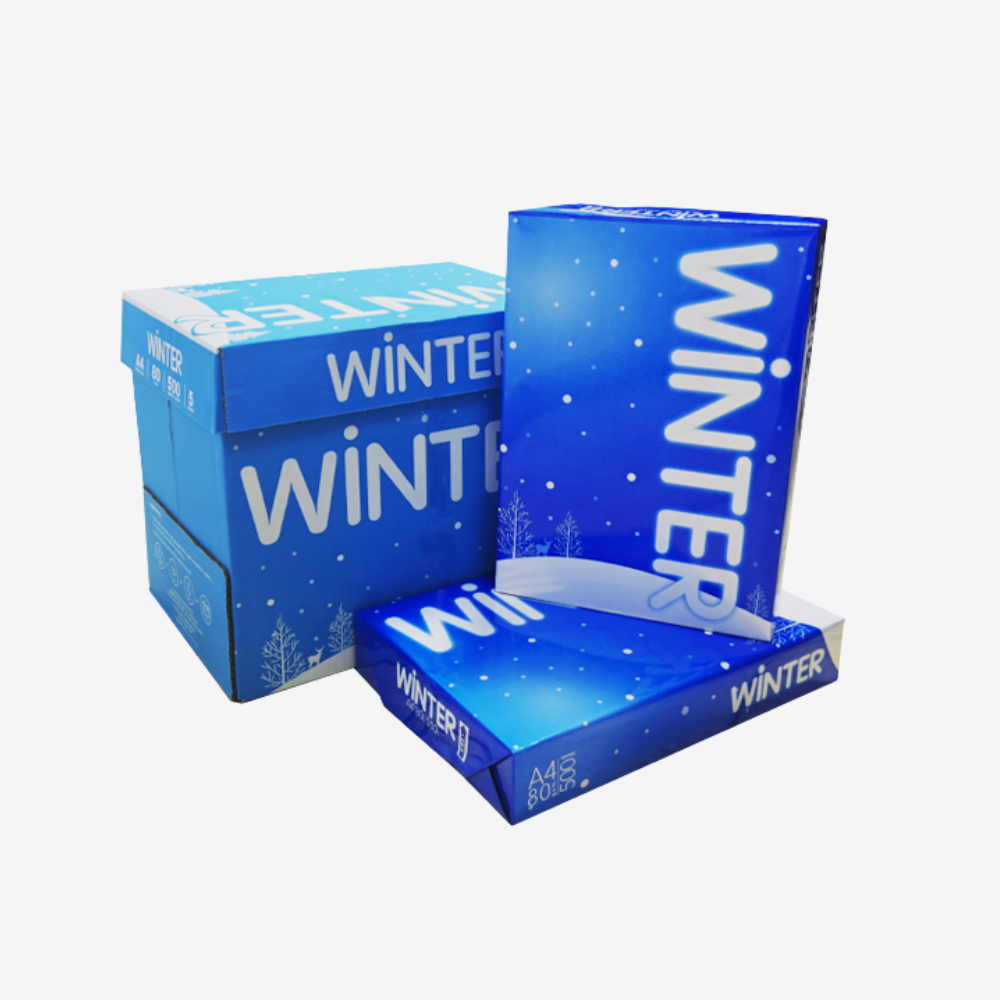 Winter Photo Copy Paper A4 80GSM White (5X500sheets)