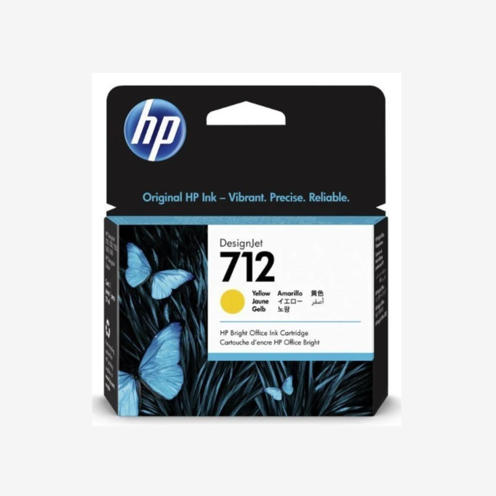 HP 712 29-ml Yellow Ink
