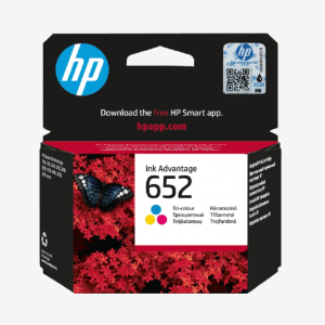 HP 652 Tri-color Ink Cartridge