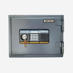 EIKO BES 9PK Fire Resistant Safe Digital+1Key Lock Dark Grey