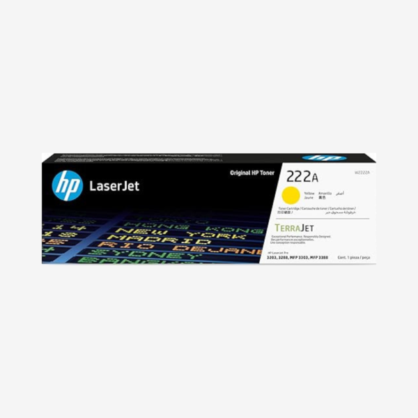 HP 222A (W2222A) Yellow Toner