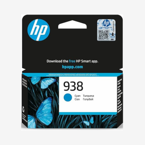 HP 938 Cyan Ink Cartridge