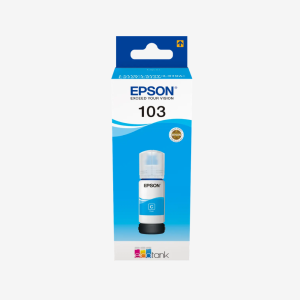 EPSON 103 EcoTank Cyan ink bottle