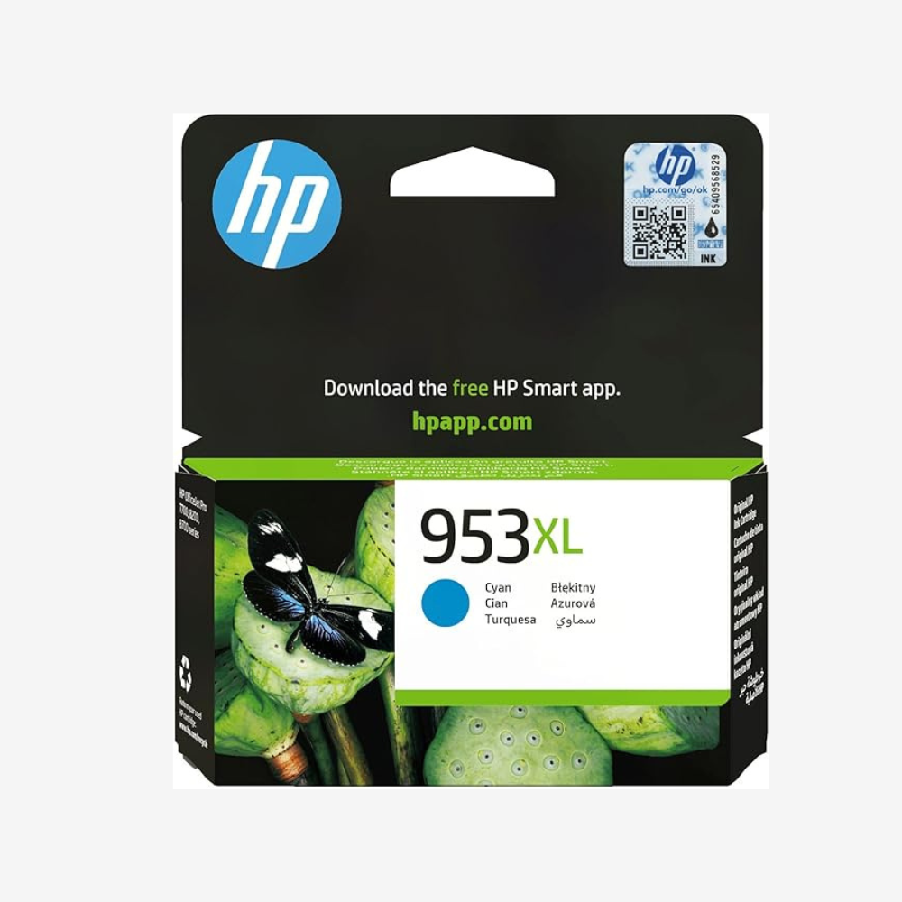 HP 953XL High Yield Cyan Original Ink Cartridge