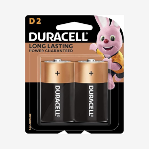 Battery D2 Duracell (PK2PC)