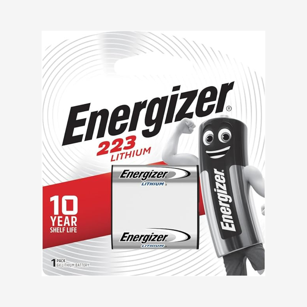 Energizer '223' Lithium Battery 6v (PK/1)
