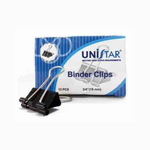 Binder Clip 19mm PK/12pcs