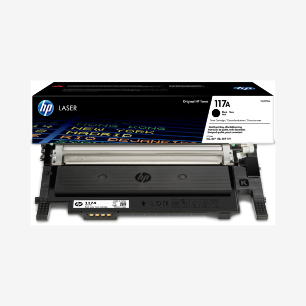 HP 117A Black Toner Cartridge – (W2070A)