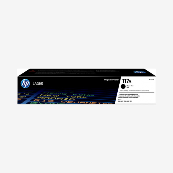 HP 117A Black Toner Cartridge – (W2070A) - Image 3