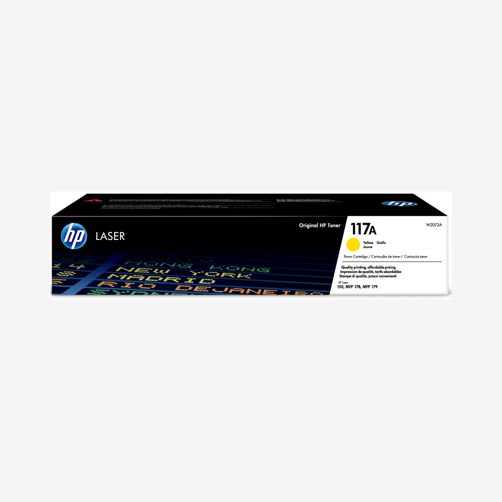 HP 117A Yellow Toner Cartridge (W2072A) - Image 2
