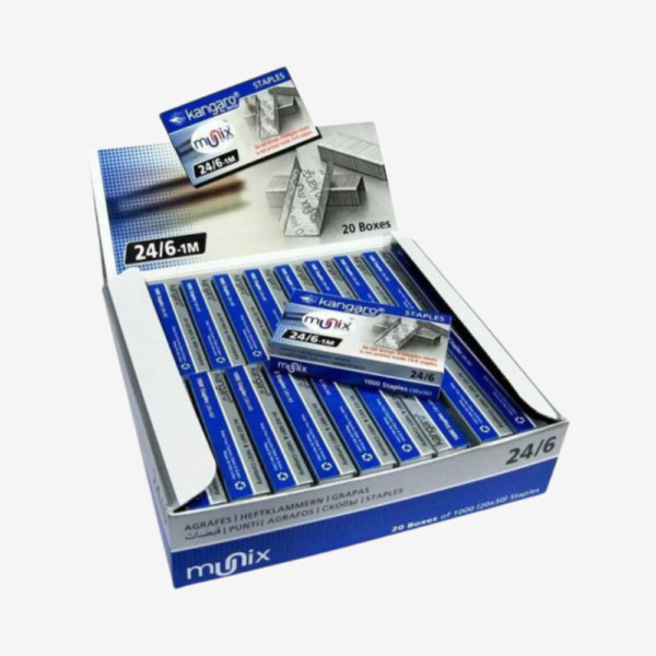 Stapler Pin 24/6-1M (BX20pk) Kangaro