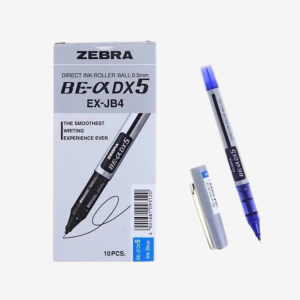 Zebra DX5 Roller Ball Pen Blue EX-JB4 (0.5) PK10pcs
