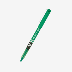 V5 HI-TECPOINT Roller Ball Pen GREEN