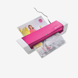 Leitz A4 Ilam Home Office Laminator – Pink