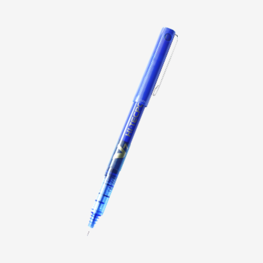 V7 HI-TECPOINT Roller Ball Pen BLUE