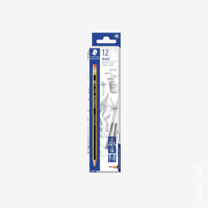 Staedtler Noris 122-HB A53 Pencil With Eraser Pkt