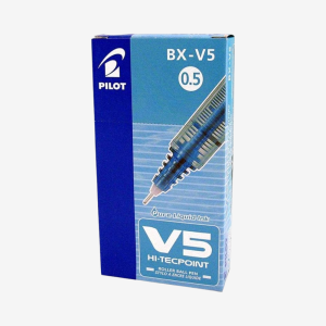 V5 HI-TECPOINT Roller Ball Pen (PK12pc) BLUE