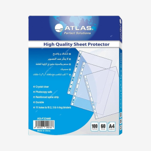 Pocket Folder Atlas A4 (PK100's) 60micron