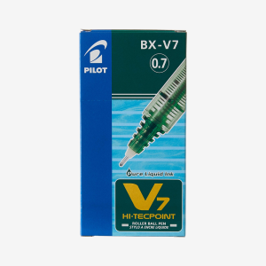 V7 HI-TECPOINT Roller Ball Pen (PK12pc) GREEN