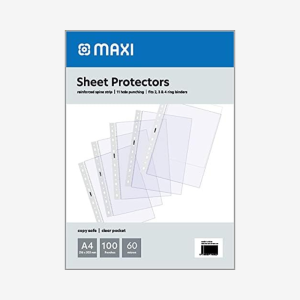 Pocket Folder Maxi A4 (PK100's) 60micron