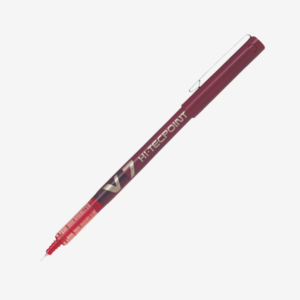 V7 HI-TECPOINT Roller Ball Pen RED