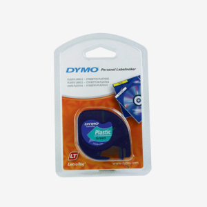 Dymo Letra Tag Tape 12mmx4m Plastic – Green