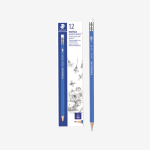 Staedtler Norica HB A53 Pencil with Eraser Pkt