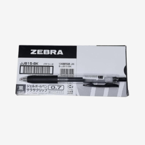 Zebra Sarasa Clip Pen (0.7) Black (JJB15-BK) PK10pcs