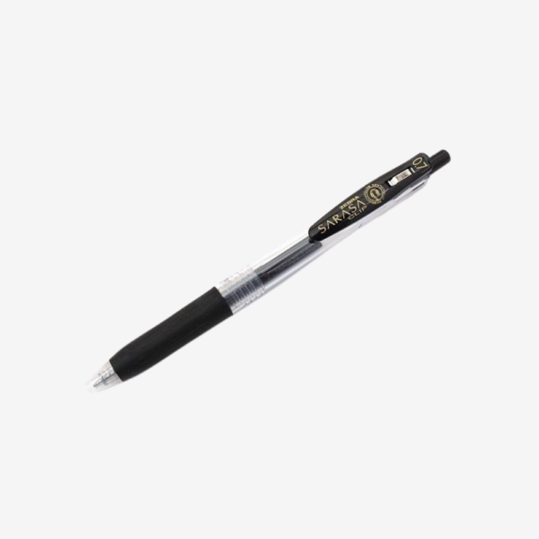 Zebra Sarasa Clip Pen (0.7) Black (JJB15-BK) PK10pcs - Image 2