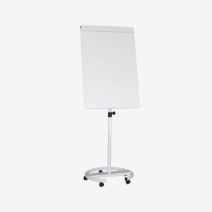 FLIP CHART BOARD 70X100 cms, Stand-with 5 Wheels-magnetic White Board,for Office and Home