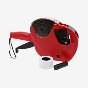 FIS Price/Date Label Machine 2 Line Printing, Red Color – FSPX04RE