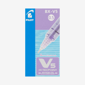 V5 HI-TECPOINT Roller Ball Pen (PK12pc) VIOLET