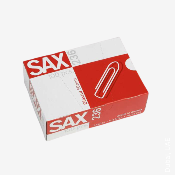 SAX Paper Clip 236 (50mm) BOX/10pkt - Image 3