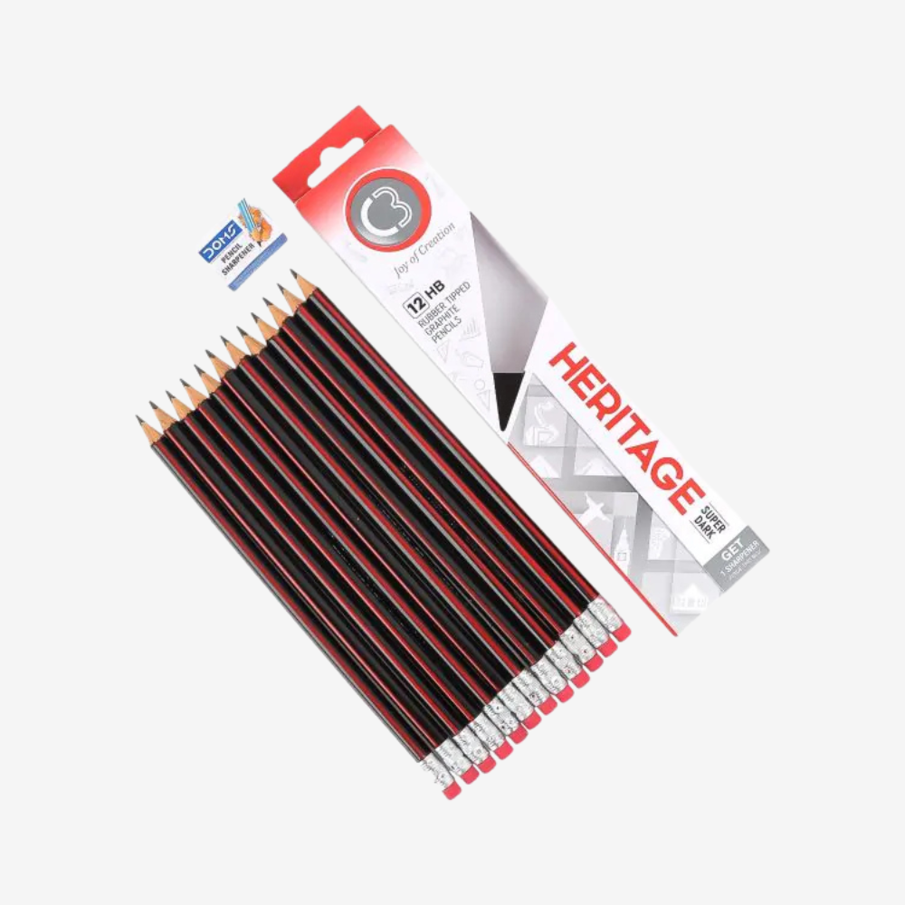 Heritage Graphite HB Pencils (PKT) - Image 2