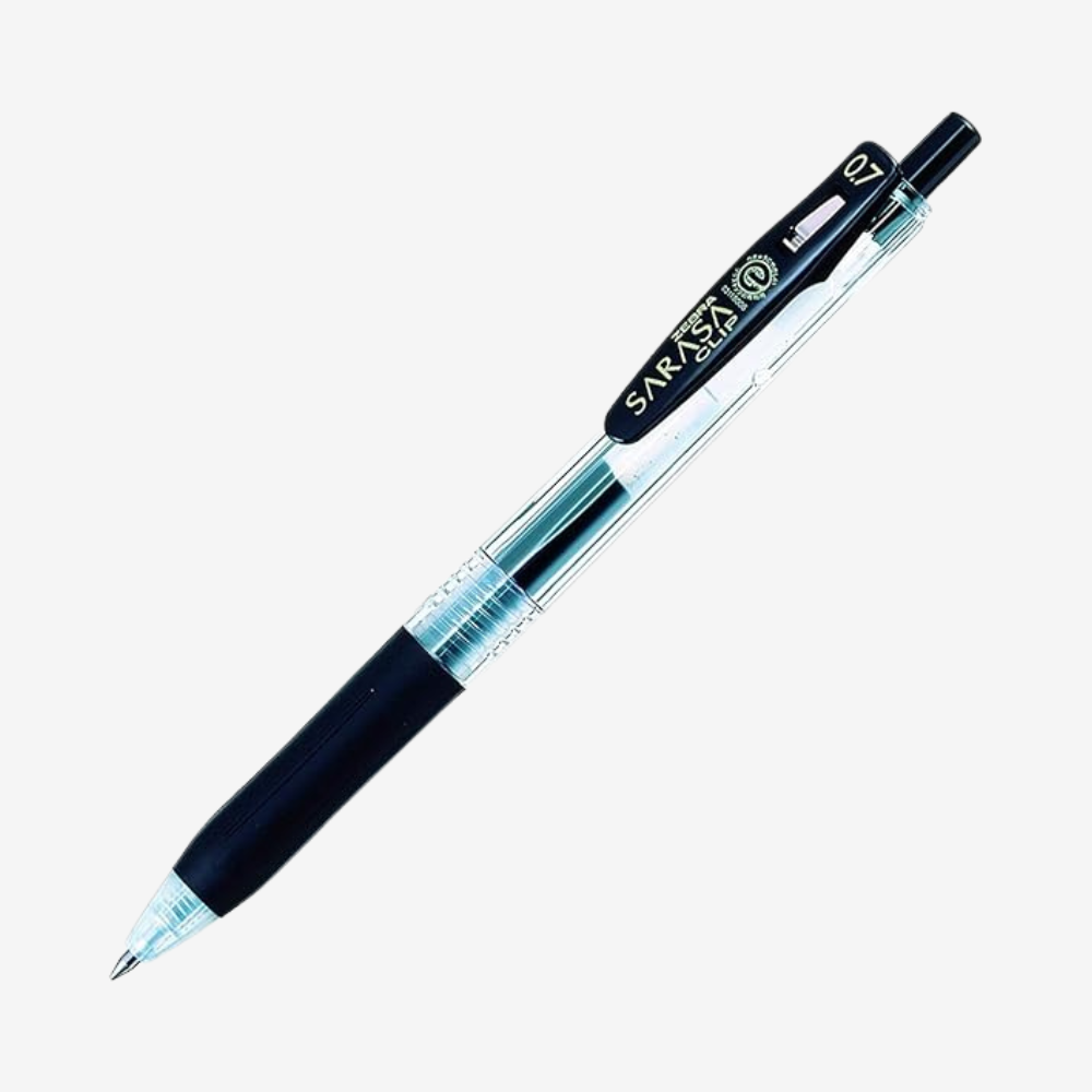 Zebra Sarasa Clip Pen (0.7) Black (JJB15-BK)