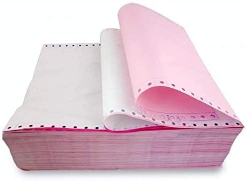 Sinarline SF0009 Listing Paper / Computer Paper 9.5x11 2PLY White /pink - Image 2
