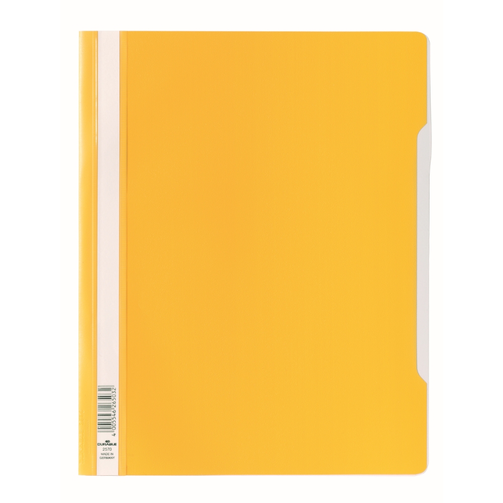 Durable Clear View Folder - Yellow - 2570-04
