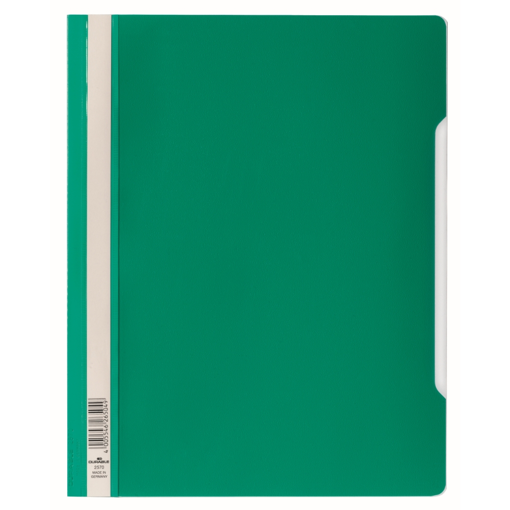 Durable Clear View Folder - Green - 2570-05