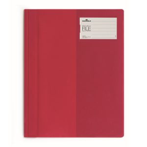 Durable 2745-03 Clear View Project File, A4 Size, Red