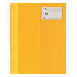 Durable 2745-04 Clear View Project File, A4 Size, Yellow