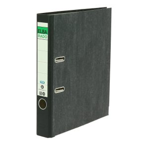 Elba Box File Full Scape Size 5cm Narrow, Black, 10904
