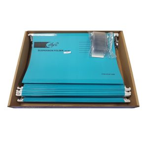 Elfen 927 Deluxe Suspension Folder Fullscape Size Pack of 50 Pieces Blue
