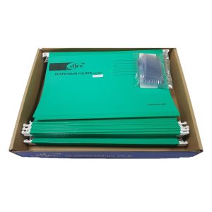Elfen 927 Deluxe Suspension Folder Fullscape Size Pack of 50 Pieces Dark Green