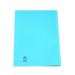 Premier Folder with Metal Fastener Full Scape Size, Blue