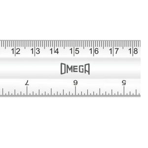 Omega 1922/30 Expert Ruler Clear 30cm