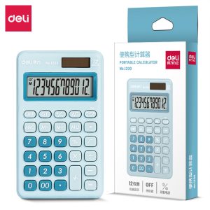 deli 1200 Desktop Calculator, 12 digit - Style 1