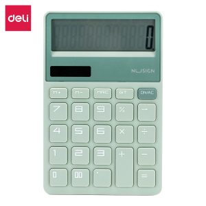 deli ENS042 Nusign Calculator, 163.6*106*19mm, Green